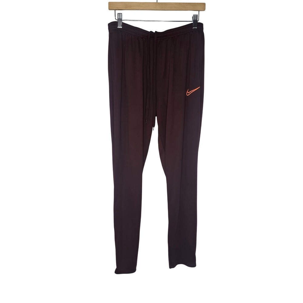 Nike Dri-FIT‎ Academy Soccer Track Pants Mens L Maroon Polyester Athletic